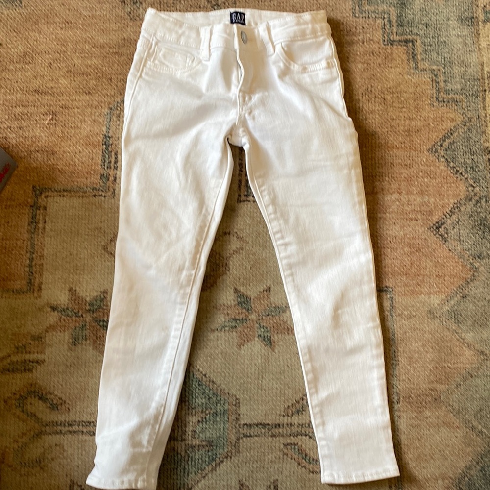 Gap white jeggings